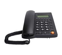 lyrlody Big Button Landline Phone, ABS Material, Hands-Free Calling, Caller ID, Adjustable Volume, Ideal for Elderly and Visually Impaired Users