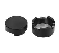 lyrlody Billiard Chalk Box/Cover Pool Chalk Holder Round Aluminum Alloy Box with Protective Lid for Clean Mess- Application 3.1cm Diameter