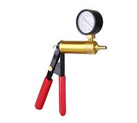 lyrlody Brake Bleed Kit, 15Pcs Hand Held Brake Bleeder Tester Set Bleed Kit Vacuum Pump Tester Set Vacuum Bleeding Test Kits for Car Vehicle Motorbike with Vacuum Gauge Adapter Carrying Case