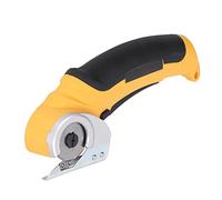 lyrlody Cardboard Cutter, Paper Cutter Cardboard Wireless Electrical Engineer with Automatic Sharpening Safety Lock, for Fabrics Carpets Sponges
