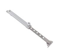 lyrlody Casement Window Hinge, Aluminum Alloy External Push Open Window Brace with Simple Lines for Home Office Children Room Bathroom (A)