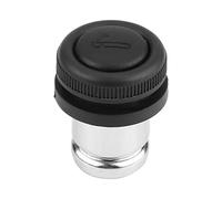 lyrlody Cigarette Lighter Assembly, ABS Material, Compact Design, 12V Front Cigarette Lighter for Various Car Models, 21mm Diameter