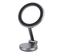 lyrlody Drone Remote Controller Phone Holder, Aluminum Alloy Magnetic Phone Mount with 360° Rotation Foldable Stand, Adhesive Base for RC N Series Controller Travel Hiking Monitoring