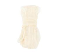 lyrlody Drying Sausage Casing, 2 Layered Dried Sheep Casing 8m 22mm, Microcrystalline Cellulose Edible Tube, Soak Before Use, for Home DIY Sausage Making