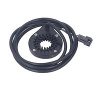 lyrlody Electric Bike Pedal Assist Sensor PAS Sensor Magnetic Power 12 Magnetic Point Integrated Disk High Sensitivity Stable Signals for Electric Bicycle