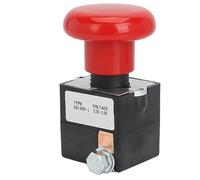 lyrlody Emergency Push Button Switch, Metal Emergency Stop Button for Albright Electric Forklift DC80V, Reliable Performance for Safety in Industrial Use (125A)