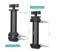 lyrlody Flexible Lens Repair Tool Kit with Three Tip Variations, Robust Build, Compact & Portable, Adjustable Jaw Opening for 12-90mm Lens, Universal Thread Pitch, Aluminum Alloy, 6