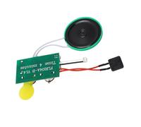 lyrlody Greeting Card Voice Recorder Sound Module Recordable Chip 4 Min Light Sense Music Player Talking Card Insert with 3 Button Batteries Speaker for Xmas Gift Boxes Toys (play)