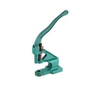 lyrlody Grommet Punch Machine, Eyelet Grommet Machine Hand Press Eyelet Machine Set with Changeable 3 Dies 6/10/12mm, Multipurpose Eyelet Punch Machine for Leather Fabric Belt Clothes Shoes Handbag
