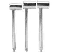 lyrlody Guitar Rod Wrench, 3PCS Iron Hexagon Wrench for Guitar Neck Repair with Built in, for Jackson (Silver 6.35MM+7MM+8MM three sets)