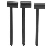 lyrlody Guitar Truss Rod Wrench 3-piece Set 6.35mm 7mm 8mm | Iron Hex Key Set, Neck Repair Use, Jackson Model Compatibility, Black Finish, 6.35mm 7mm 8mm Tool Sizing