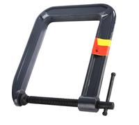 lyrlody Heavy Duty C Clamp with Special Spiral Rod, Robust Steel Clamp for Versatile Woodworking, Extra Handle, Crafted from Sturdy Steel with Heat Treatment, for Carpentry (Clamping Thickness 100*