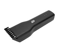 lyrlody Household Electric Hair Clipper Rechargeable Hair Trimmer with Nanometer Ceramic Blade 0.7 to 21mm 2 Speeds Type C Charging for Adult Children Home Haircut (Black)