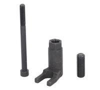 lyrlody Injector Removal Tool Kit, Carbon Steel Fuel Injector Puller Set 3 Pieces for Quick Disassembly, Universal Engine Repair Tool for Mechanics and DIY Maintenance
