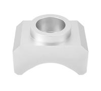 lyrlody Jack Axle Adapter Lifting Saddle, Billet Aluminum Hydraulic Jack Adapter for Bottle and Floor, Cradle Axles 3 Inches for Garage and 4x4 Trails (Silver)