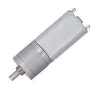 lyrlody JGA20 180 DC 12V Electric Gear Motor Carbon Copper Micro DC Gear Motor Ultra Low Speed High Torsion Fully Enclosed for Smart Door Locks Security Monitoring Instruments (480RPM)