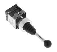 lyrlody Joystick Switch, 2NO Momentary Action with Rubber Sleeve, Spring Return for Industrial Control AC and DC Applications