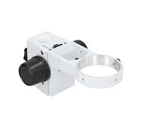 lyrlody Microscope Focusing Bracket Aluminum Alloy Microscope Focusing Stand with 76mm Ring Adjustable Rack for Trinocular Binocular Stereo Microscopes Repair Jewelry School Use (Pillar diameter 25mm)