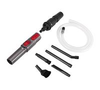 lyrlody Mini Micro Vacuum Kit for Cars, Cordless Handheld Vacuum Cleaner, 9Pcs Multi-Purpose Tool with Adapter, for Car Vehicle Sewing Machines Electrical Devices