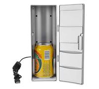 lyrlody Mini Portable Refrigerator, 0.475L USB Powered, Compact & Stylish, Ideal for Office & Car, Keeps Drinks Cold & Hot