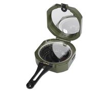 lyrlody Outdoor Compass Survival Compass Hiking High-Strength Zinc Alloy Shockproof Multifunctional Geological with Luminous Effect for Geological Survey Orienteering