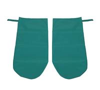 lyrlody Patient Transfer Gloves Slide Sheet Gloves Sliding Draw Repositioning Smooth Low Friction Nylon Washable Breathable with Hook for Elderly Disabled Bed Transfer