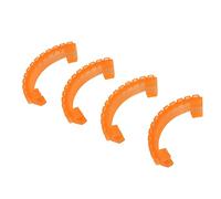 lyrlody Propeller Guard Anti Collision Ring Protective Cover Lightweight 25g Precise Fit for Avata Drone with Paste Reinforcement Mud (Orange)