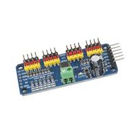 lyrlody PWM Servo Driver, Motor Controller 16 Channel PCA9685 Board with 12 Bit Resolution 4us At 60Hz for Robot LED