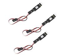 lyrlody RC Car Third Channel Light Switch Cord, 3Pcs Black LED Lamp Group