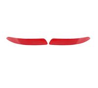 lyrlody Red Rear Bumper Reflector, ABS Material, for E70 X5 2007-2013, Easy Installation and Enhanced Night Visibility (The last pair is 63217158949+63217158950)