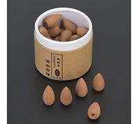 lyrlody Sandalwood Incense,Backflow Cones for Interior use. Well-selected Raw Materials,Fine Grinding,Finest Packaging,Careful Processing,Process Soaked for Years,Traditional Chinese (Laoshan