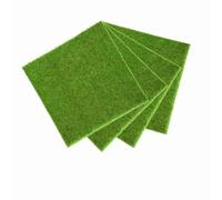 lyrlody Synthetic Grass, Artificial Grass Green Artificial for Lawn Garden for Home Decor (30 * 30cm)
