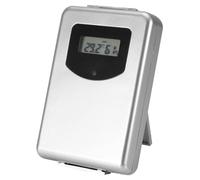 lyrlody Thermometer and Hygrometer, Portable Professional Thermohygrometer with Sensor, Wireless Humidity Temperature Meter 433 MHz RF, 3.9x2.7x0.9inch