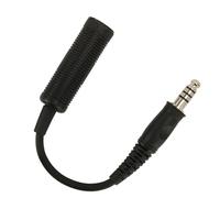 lyrlody U174 Military to Civilian Adapter for Comtac Sordin TCI Sky Z Tactical, HiFi Sound Sound Conventer Adapters Military Civilian Cable Adapter with PTT