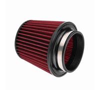 lyrlody Universal Air Filter High Flow Oiled Cotton Cone 160mm (100mm) | Air Intake, Cotton Gauze, PU Housing, Pre-oiled, Washable, Vehicle Compatibility, 100mm or 76mm Diameter