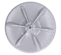 Lyrlody Universal Washing Machine Washplate Impeller Plate, 37.5cm Diameter, PP Material, Easy Installation, for Home Hotel Apartment