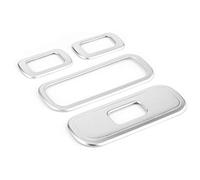 lyrlody Window Control Switch Trim ABS Chromed Window Lift Button Frame 4pcs Scratch Guard Dust Cover Easy Install for G Class W463 G350 G400 G500 G55 G63 G65 G800 2019