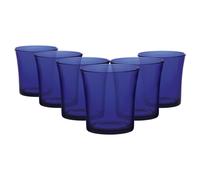 Lys Tumbler Glasses - 210ml - Pack of 6 Duralex Blue One Size