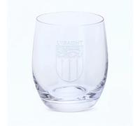 LYSAGHT Irish Family Crest Tumbler - Dartington Crystal - Diamond Drag Engraving