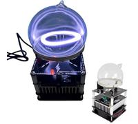 LYSDIANPU 9cm Toroid Circuit Plasma Ring Drive Plasma Ball, DIY Plasma Luminescent Xenon Ring Plasma for Parties, Outdoor Warning, Educational Gifts