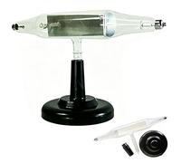 LYSDIANPU Cathode Ray Tube Kit, Glass X-Ray Tube with Stand, with Bracket and Base, Physics Teaching Equipment, Suitable for Students To Use In Classroom Teaching In The Laboratory