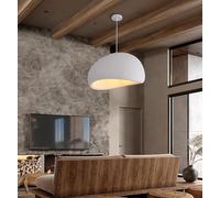 LYSDjia Modern Wabi-sabi Pendant Light Japanese Style Bedroom Living Room Dining Room Concrete Hanging Lamp with E27 Base Bird's Nest Shape Chandelier for Kitchen and Hallway Height-Adjustable Lightin