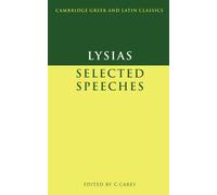 Lysias: Selected Speeches
