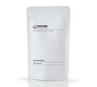 Lysine Capsules | 660mg Supplement | Amino Acid for Cold Sores, Metabolic Health & Fat Metabolism