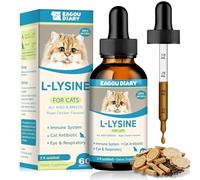 Lysine for Cats, Sneezing, Cold, Runny Nose, Watery Eyes Cat Lysine 60ml