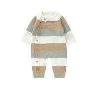 LYSINK Baby Girl Boy Striped Sweater Romper Infant Long Sleeve Full Length Jumpsuit Knit Fall Winter Bodysuits