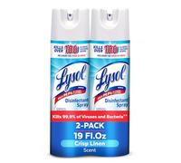 Lysol Disinfectant Spray, Crisp Linen, 38oz (2x19oz)