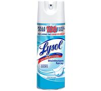 Lysol Disinfectant Spray, Sanitizing and Antibacterial Spray, For Disinfecting and Deodorizing, Crisp Linen, 12.5 Fl. Oz
