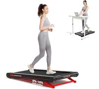 Lysole 4 in 1 Walking Vibration Pad, Under Desk Treadmill, 4 Vibration Modes, Portable Vibration Walking Pad for Homes and Offices(Orange Black)