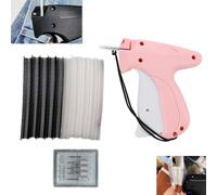 LYSTRO Handheld Sewing Machine, Mini Stitch Gun for Clothes, Quick Clothing Fixer, Pink, Small